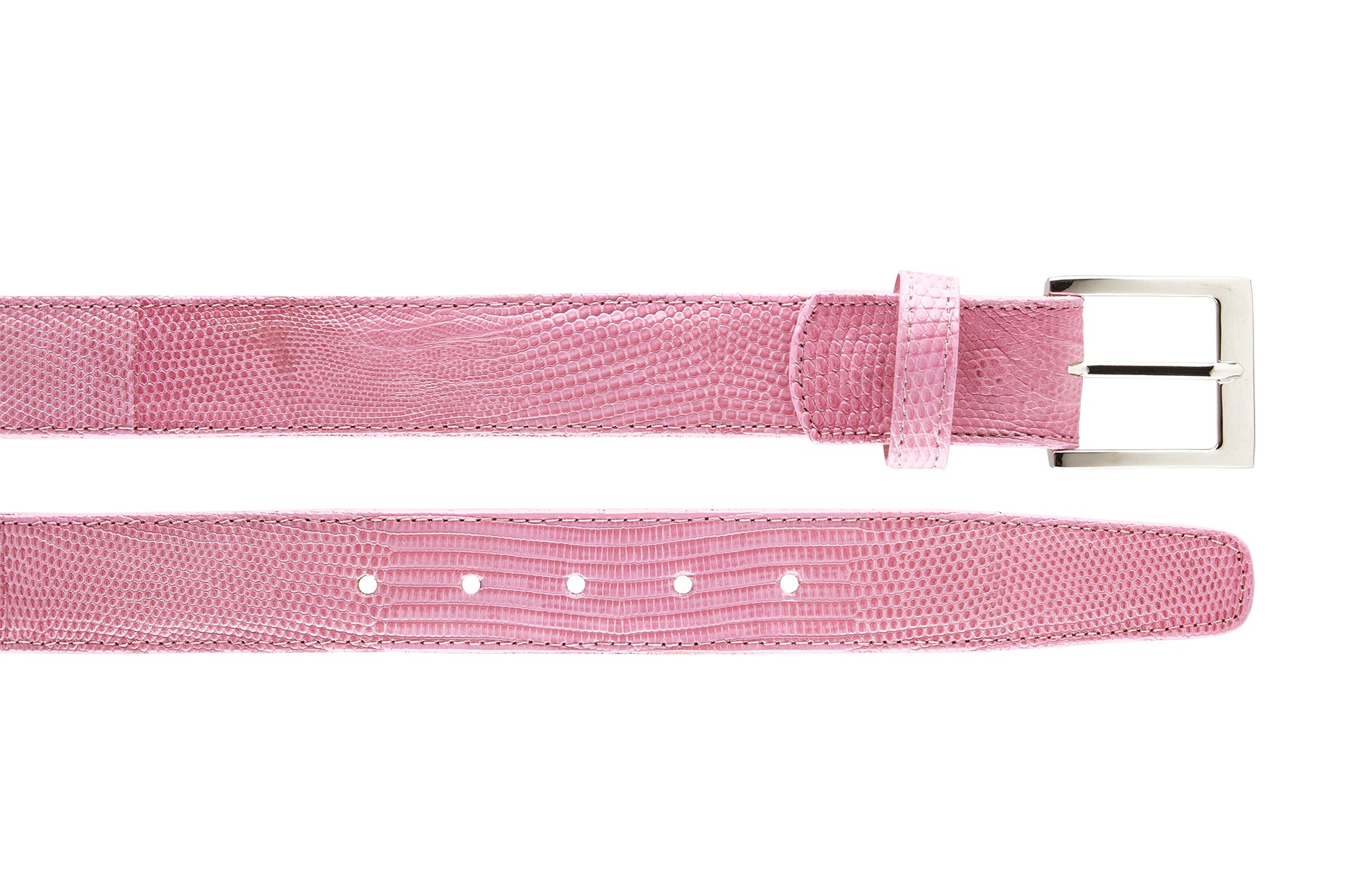 Lizard Belt- Rose Pink