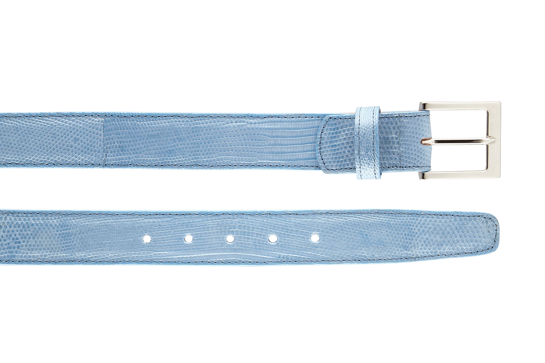 Lizard Belt- Summer Blue