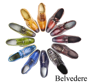 Belvedere crocodile sales dress shoes