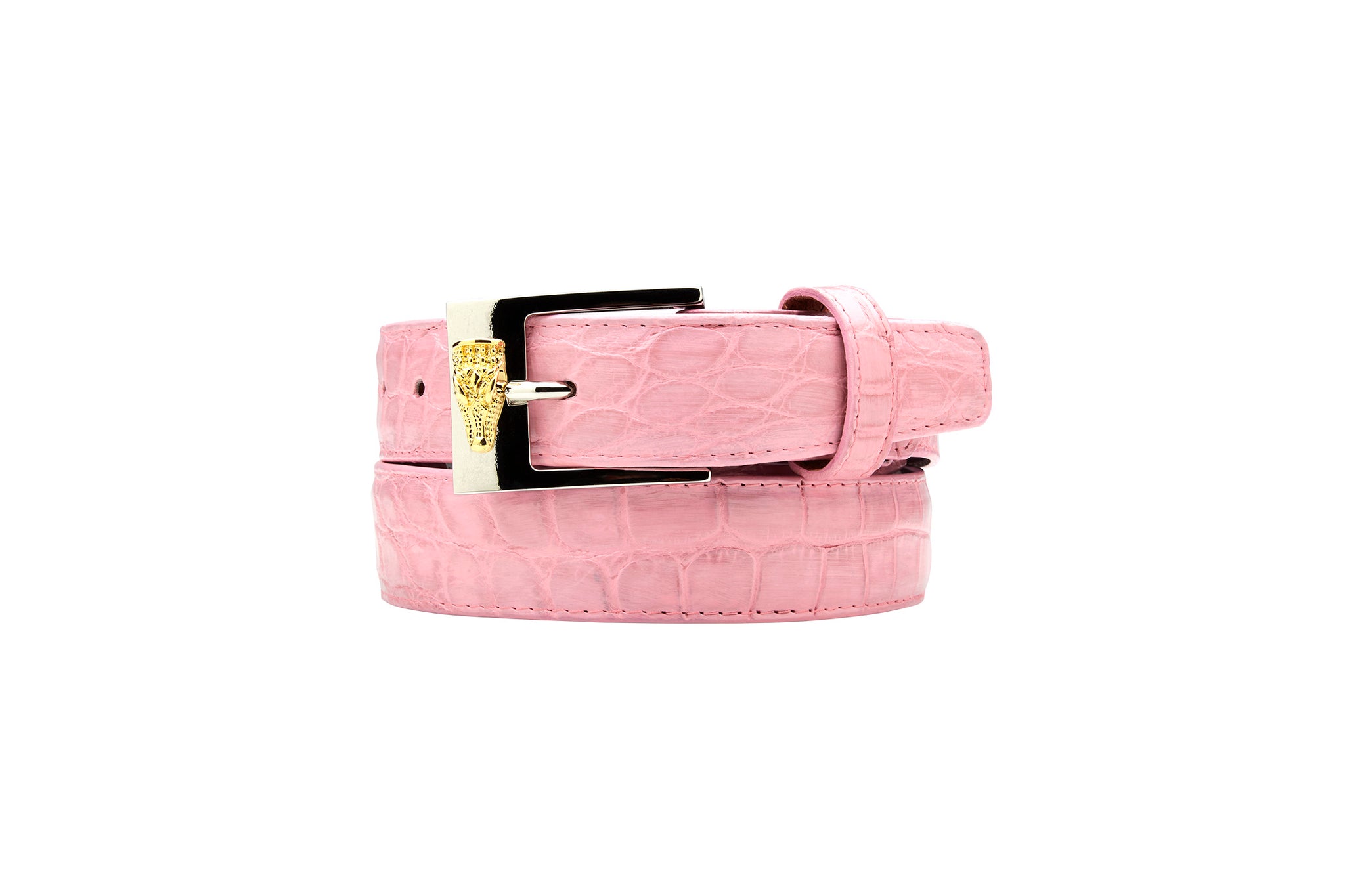 Alligator Belt - Pink
