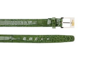 Alligator Belt - Pistachio