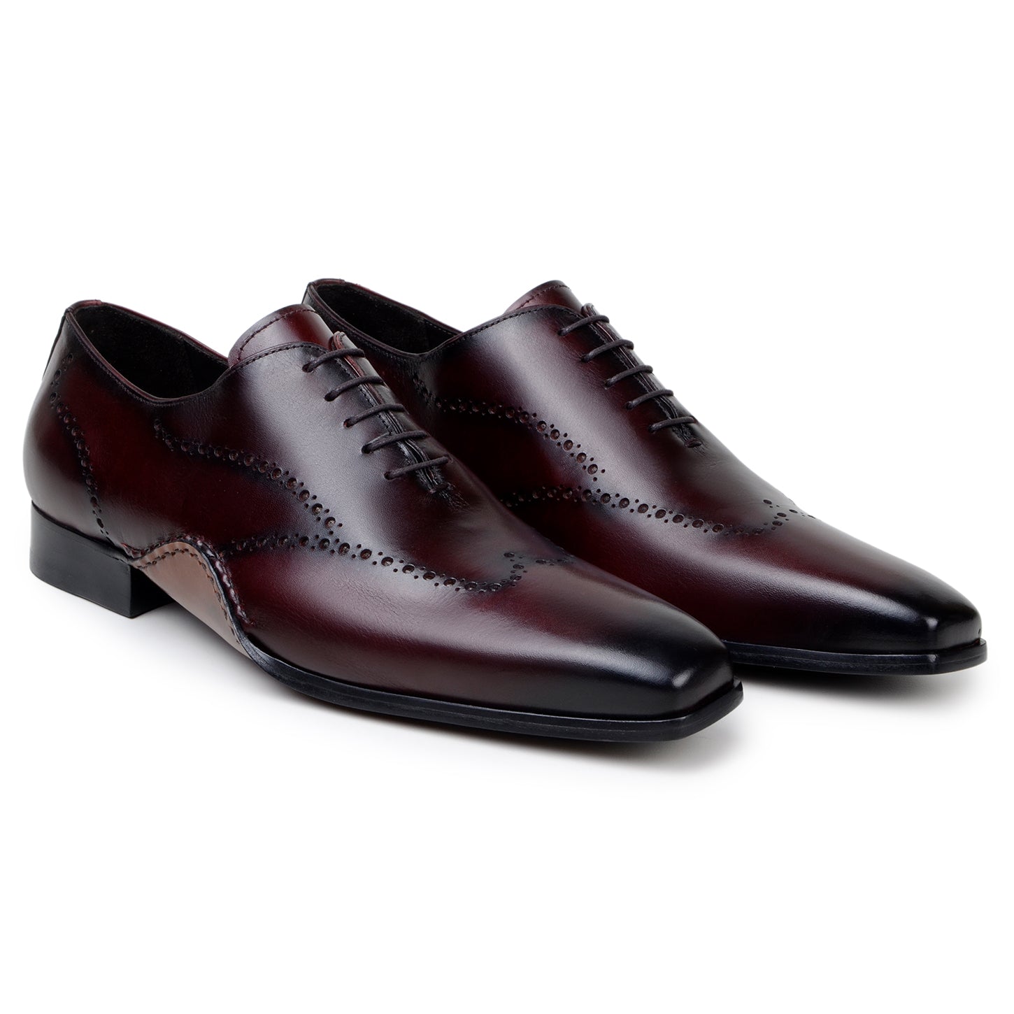 Otto - Ant. Burgundy Belvedere Shoes Otto - Ant. Burgundy Belvedere Shoes