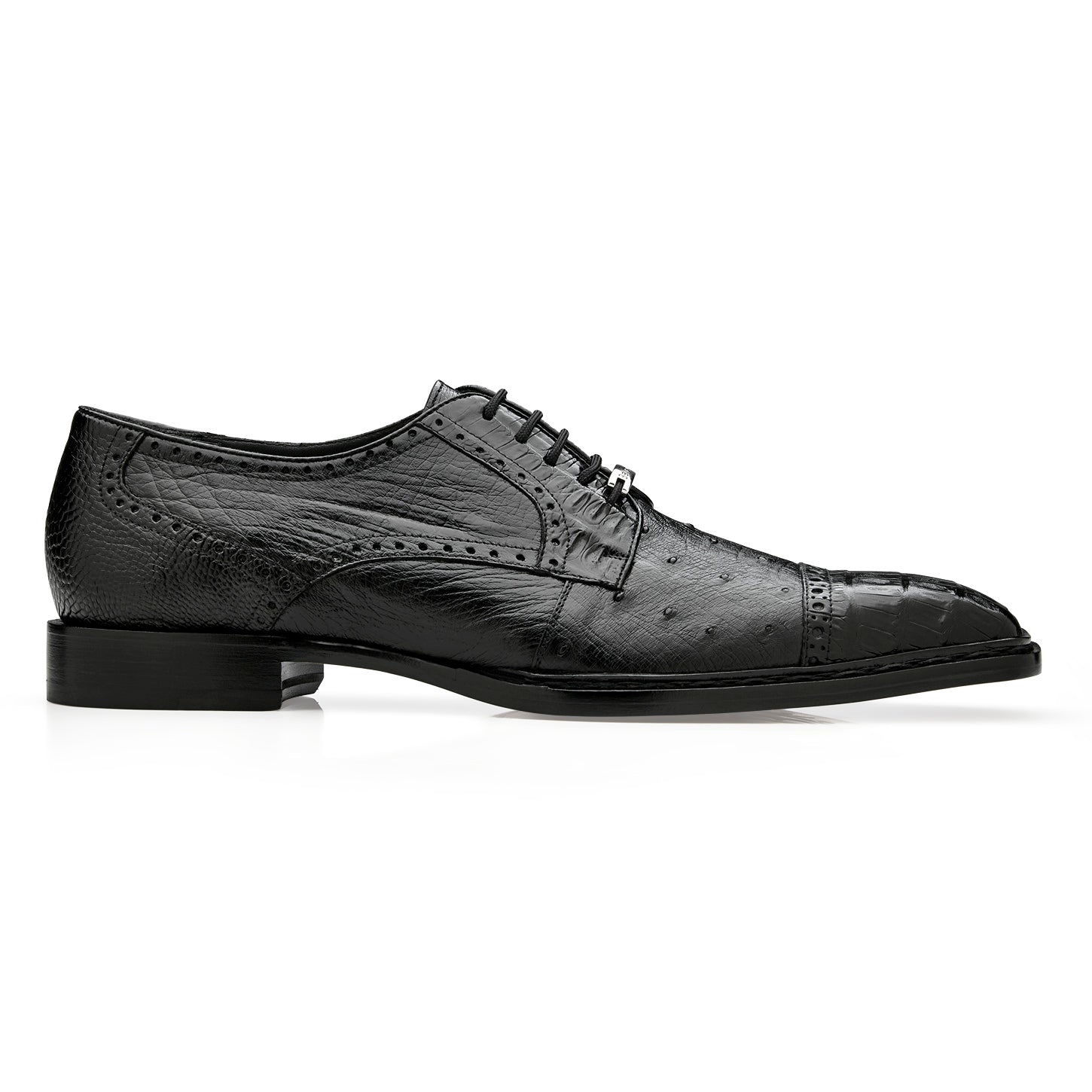 Chaussures Habillées Homme Studio Belvedere - Cuir Noir - Taille US 7.5 - Occasion TB