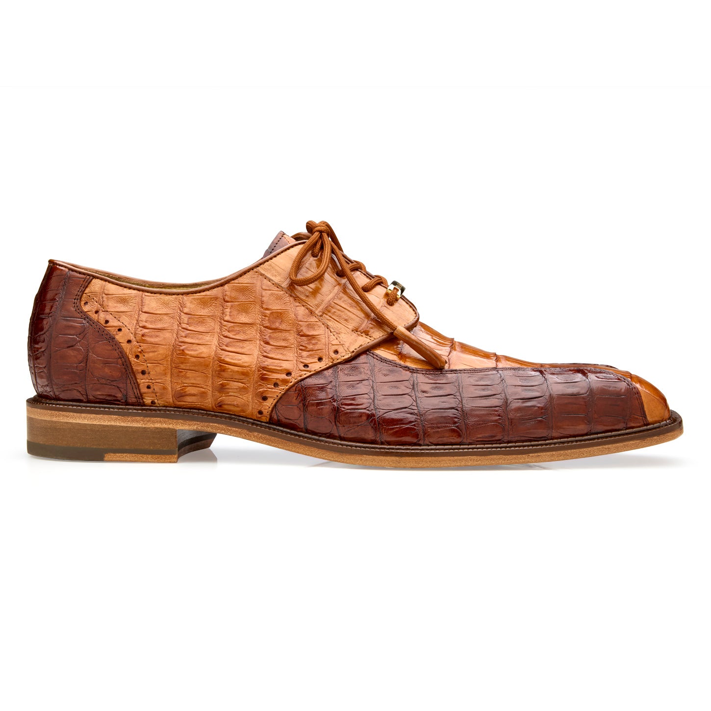Domenico - Saddle/Ant. Walnut – Belvedere Shoes