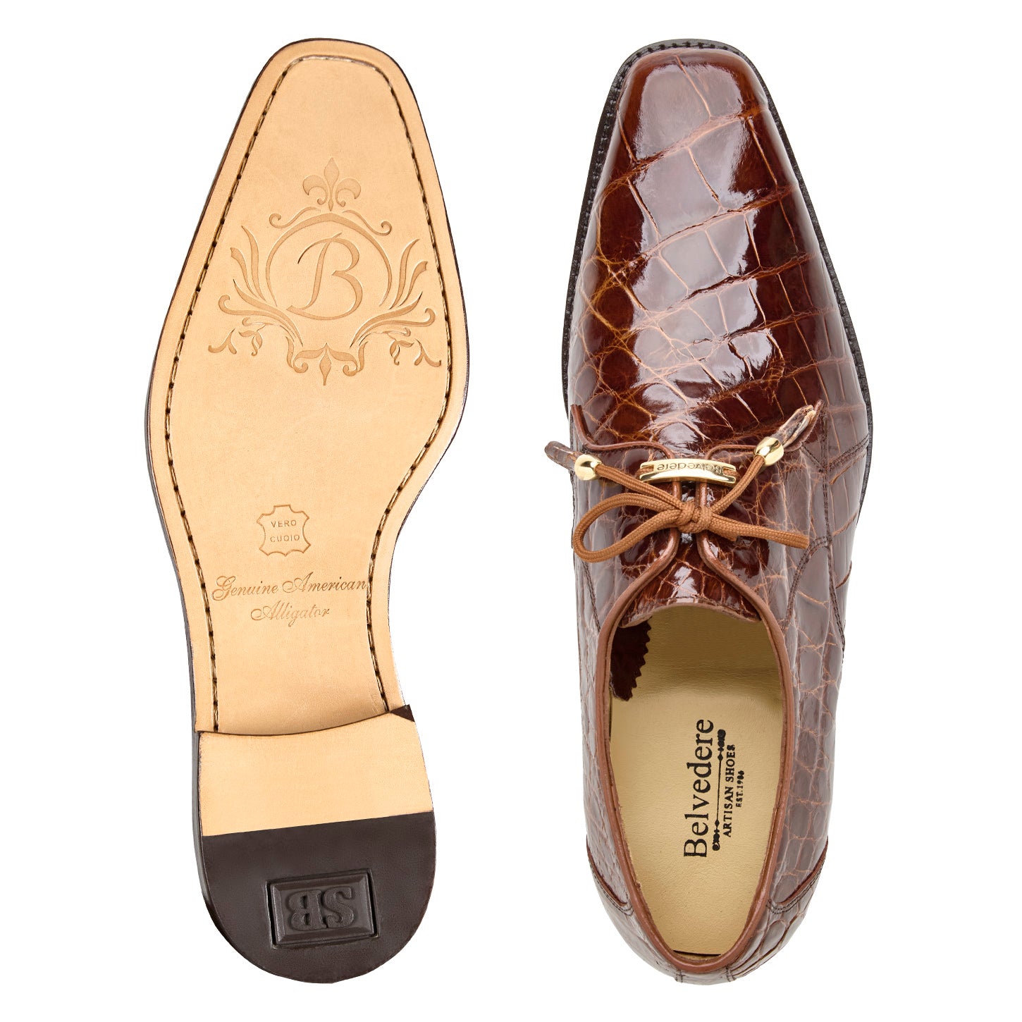 Men's Alligator Dress Shoes, Exotic Leather | The Lago by