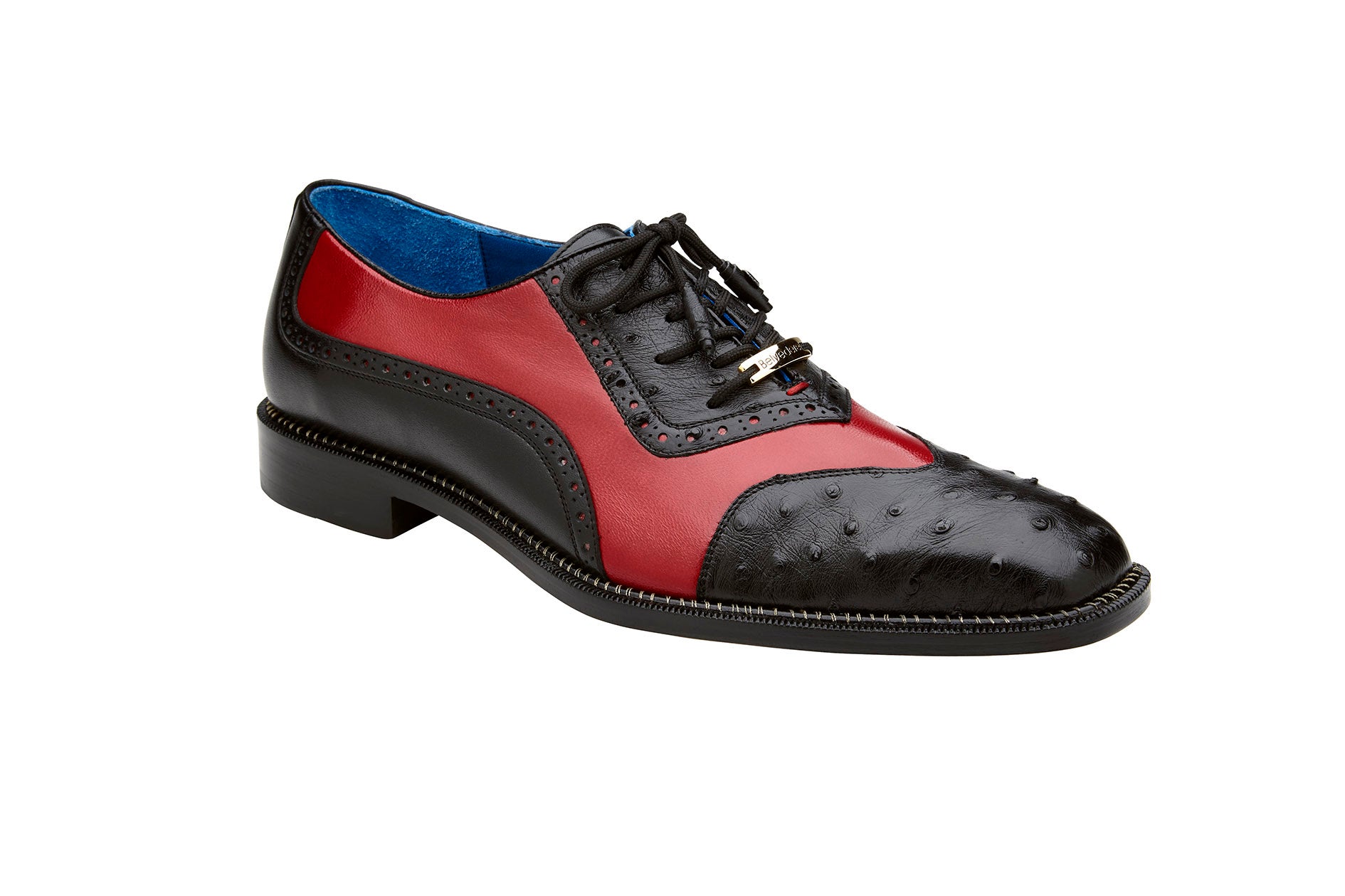 Belvedere Shoes Sesto in Rose Pink & White main image 1