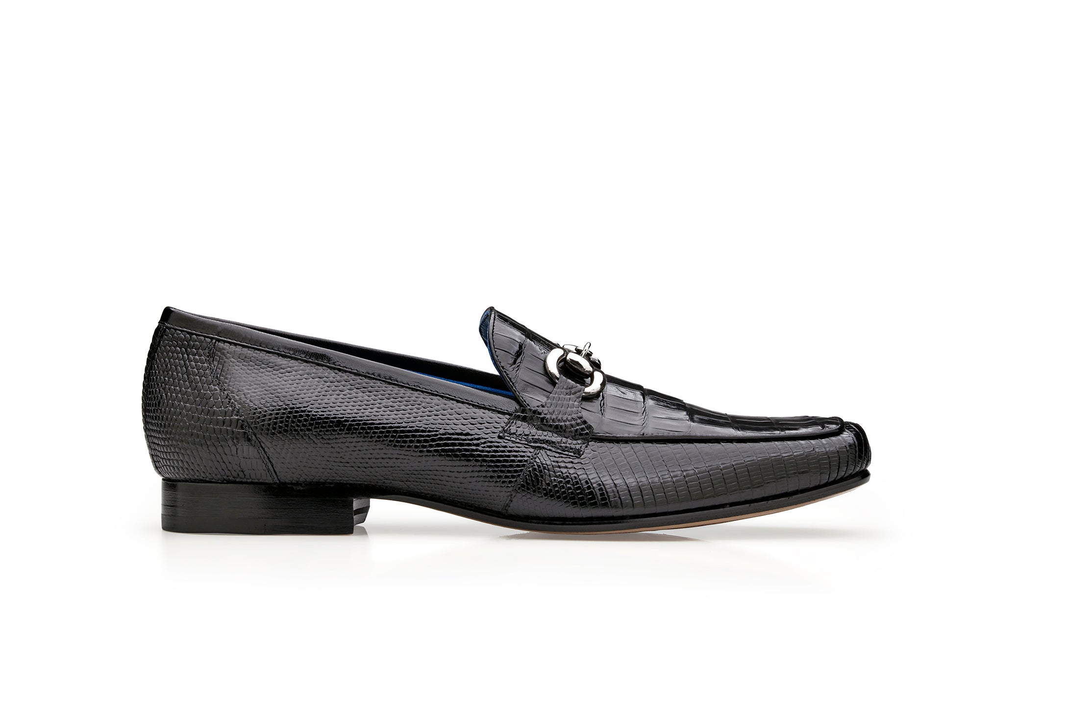 Bruno Genuine Ostrich Black Men's Loafer Shoes – Belvedere Shoes