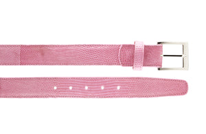 Lizard Belt- Rose Pink