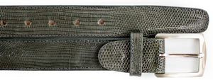 Lizard Belt- Gray
